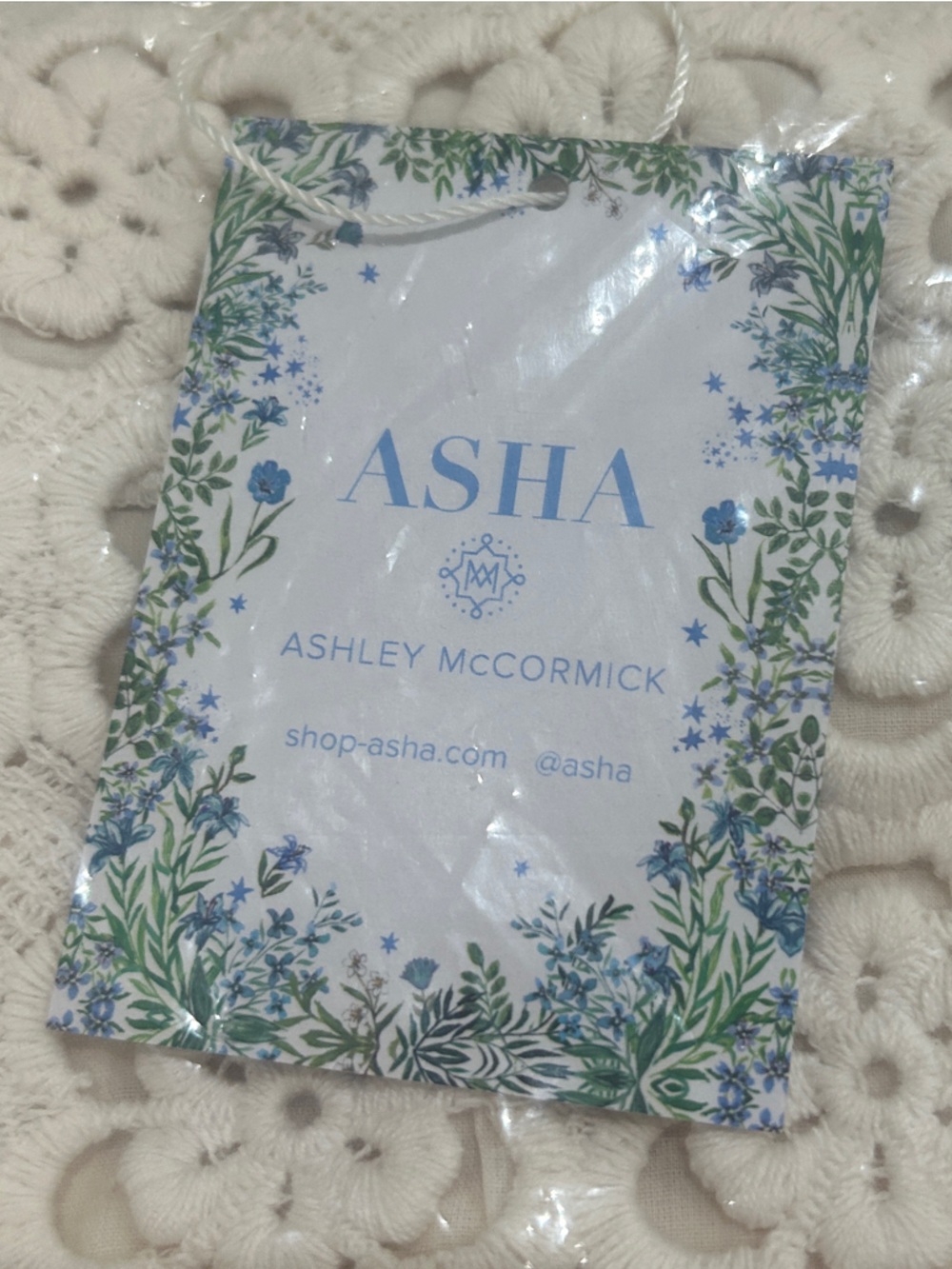 Nwt Asha Arabella cream Crochet lace midi Skirt & crop top Set cotton medium - Picture 9 of 9